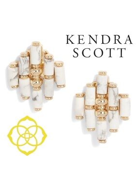 NWT Kendra Scott Ember Statement Stud Earrings